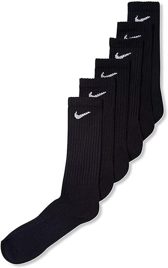 Nike unisex-adult Everyday Plus Crew Socks