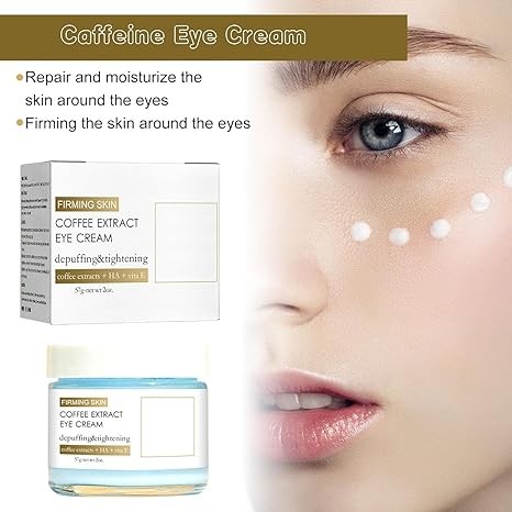 Caffeine eye cream, dark circles and caffeine eye cream, and retinol repair eye cream that tightens and tightens the skin (2)